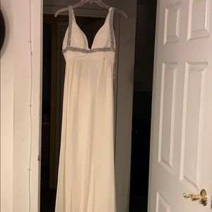 Prom gown long with train